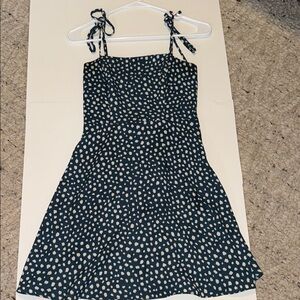 Green polka Dot Sundress